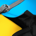 Шлея для собак м“яка WAUDOG Clothes з QR паспортом, “Colors of freedom“, XS4, В 36-39 см, С 26-28 см