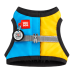 Шлея для собак м“яка WAUDOG Clothes з QR паспортом, “Colors of freedom“, XS4, В 36-39 см, С 26-28 см